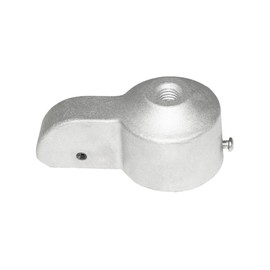 Gotetiso Flagpole Pulley Flagpole Accessories Flagpole Part Repair Stationary Flagpole with Nylon Pulley Heavy Duty Cast Aluminium Flagpole Parts for 2 Inch Flag Poles