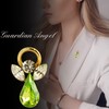 Guardian Angel August Birthstone Angel Pin With Gem Stone Sentimental