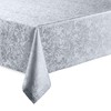 Harmony Tablecloth with Hemmed Edge Light Grey Square 130 x