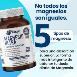 Magnesio Ultra Y Ultra Omega 3 Nutrientes Vidalabs Mexico                                                                                             