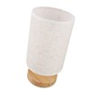 LED Bedside Lamp Touch Control Wood Nightstand Lamp Desk Cabinet