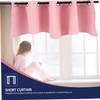 CORHAD Luxurious Home Decor Short Blackout Valance Modern Bedroom Window