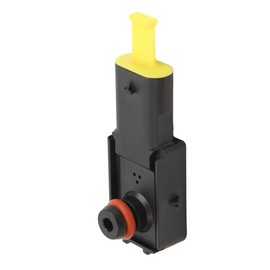 VOBOR Brake Booster, Black Car Brake Booster Premium Material Professional Design, Pressure Sensor 5q0 906 207 Replacement for A1 A3 A5 A6 A7 A8 Q2