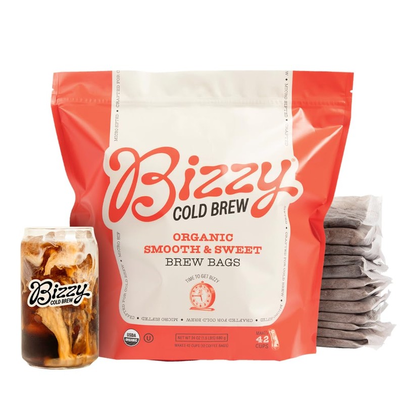 Bizzy Organic Cold Brew Coffee | Smooth & Sweet Blend
