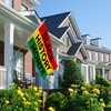 1 Black History Month Flag And 1 Decorative Painting Polyester