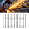 30Pcs Chainsaw Sharpener Stone 4.0mm 4.8mm 5.5mm Emery Grinding File