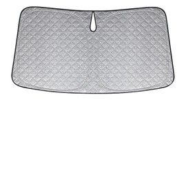 Opaltool Windscreen Cover Car Foldable Replacement for Renault Twingo III 2014-2025, Windscreen Sun Protection Car Windscreen Cover Inner Blocks UV Rays Sun Visor Protector