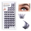 Lash Clusters DIY Eyelash Extensions, 72 Pcs Individual Lashes Cluster