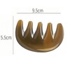 Chiorgone Natural Horn Gua Sha Comb – Handmade Anti-Static Scalp