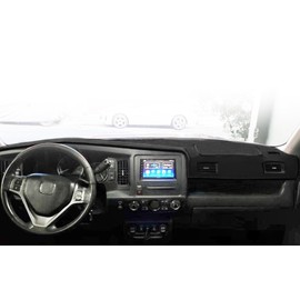 Fcovergurus Dash Cover Mat Custom Fit for Honda Ridgeline,Dashboard Cover Cap Pad Carpet Protector F294 (Black)