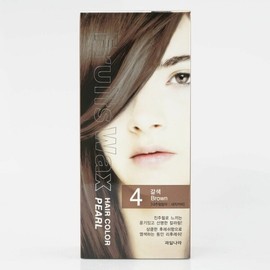 Kwailnara Fruits Wax Hair Color Pearl Pearl 4 Brown (W52711A) - Basic Product / 과일나라 후르츠왁스 헤어칼라 진주펄 4 갈색 (W52711A) - 기본상품