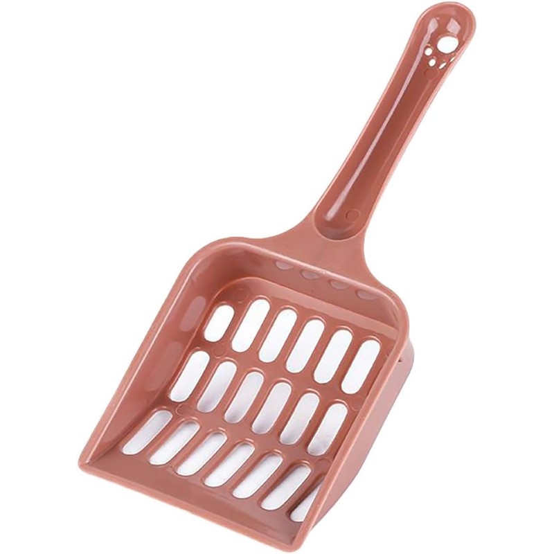 WLngtv Pink Cat Litter Scoop,Tray with Handle Compact Solid Color