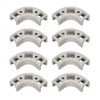 8Pcs Flow Bend Clip 90-Degree 1/4 Conduit Elbow for 1/4"