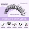 B&Qaugen Cluster Lashes Kit 30D+40D Lash Cluster Kit ClassicWisp Lash