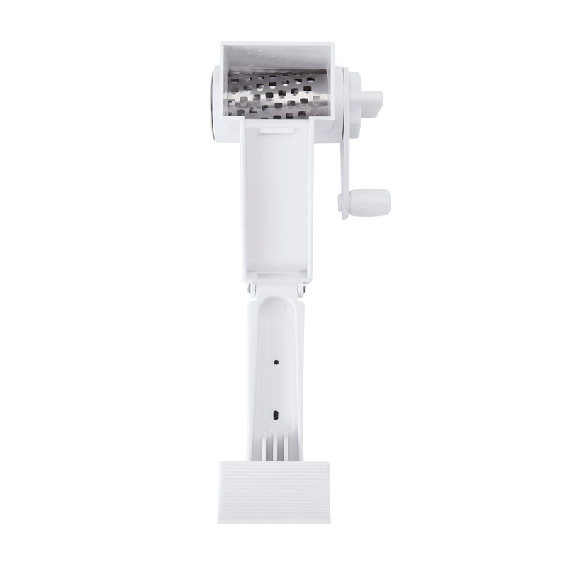 Farberware Professional Rotary Grater with Fine Etched Stainless Steel Drum,