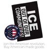 Abolish ICE ICE Out of Our Communities Flag Kit Stand