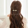 Herbeluemily Barrette, Secure, Small, Bijou Ribbon, Hair Clip, Stylish, Adult,