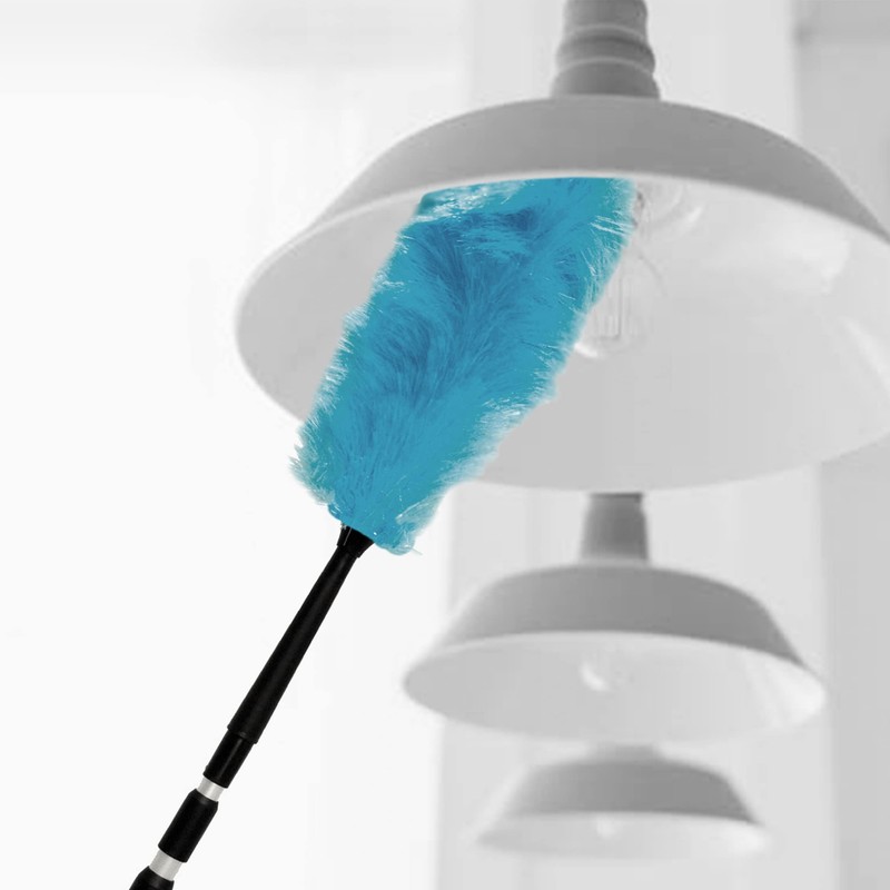 CleanAide Electrostatic Dusting Wand for Cobwebs, Ceiling Fans, High Surfaces