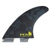 FCS Surfboard Fins AM PG Tri-Fin Set Black/Acid L