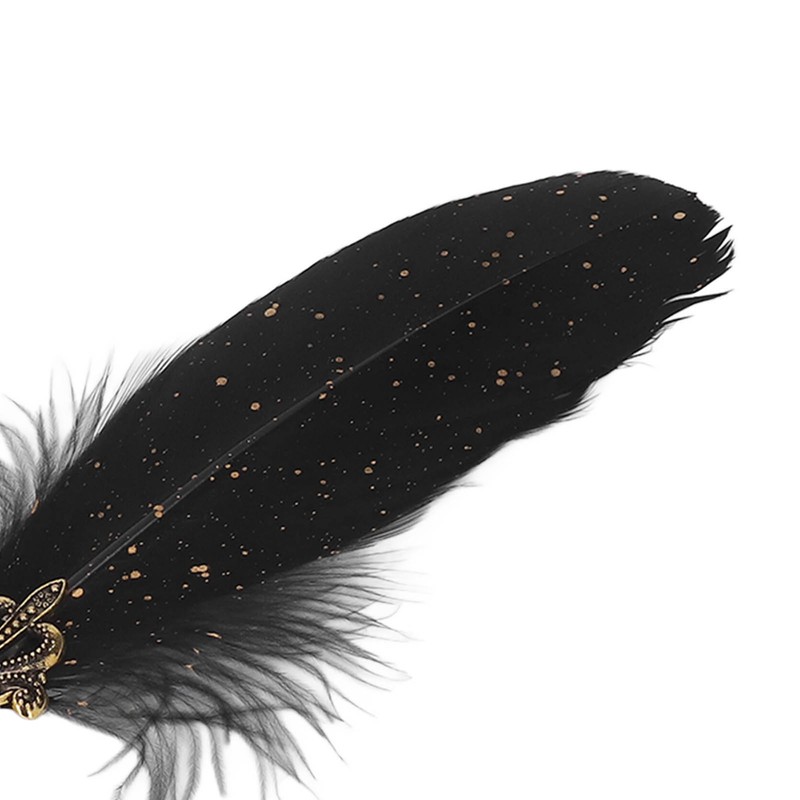 Quill Pen Set Retro Elegant Exquisite Pattern Smoothing Writing Feather