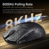 ATTACK SHARK R11 Ultra 8K Carbon Fiber Wireless Gaming Mouse,PAW3950
