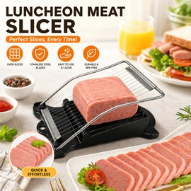 FUNGYAND Musubi Press Mold Kit, 8-in-1 Rice Mold Set with Luncheon Meat Slicer, Onigiri Mold, Heart & Triangle Mold, Non-Stick Musubi Maker for Hawaiian Musubi, Sushi & Bento