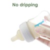 Maymom Wide-Mouth Milk Storage Collection Feeding Bottle with Nipple, Dome