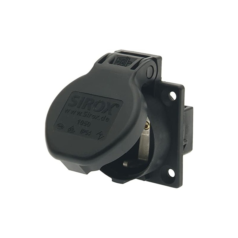 SIROX® Protective Contact Built-in Socket IP54 Mobile Splash-proof with Hinged