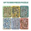 Nariolar 16.9" x 12" Extra-Large Puzzle Sorting Trays Stackable, 6