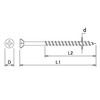 DAIDOHANTO (DAIDOHAN) Coarse Thread (Flexible / Full Thread) [ Iron
