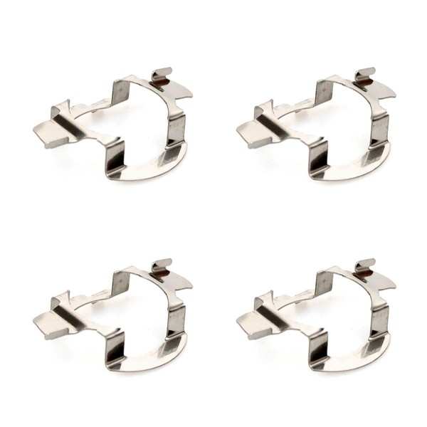 4 Pcs H7 LED Light Adapter Bulb Base Holder Replacement