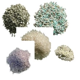 Crystals Rocks - Under 2mm Above 1mm - no powder - 2oz - 100% Crystal Life+LOVE! Cleansing Charging Forever! u2.2oz (Strawberry Calcite)