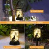 Styleonme Outdoor Solar Lanterns, Cat Lovers Gifts, Mother's Day Lantern