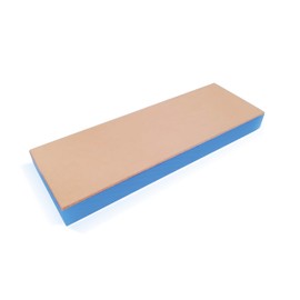 Jende 210x70mm Cow Leather Knife Strop on 3/4" thick weatherproof acrylic-Leather Knife Strop