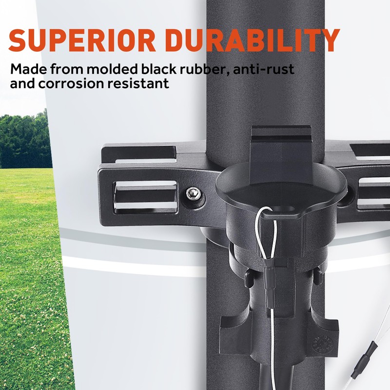 SnowyFox 7-Way Trailer Plug Cover Weatherproof, Trailer Plug Protector Cap