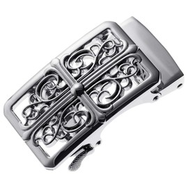 MACBELT Auto-Lock Only Buckle for Belt Width 1.4 inches (35 mm), A-02: B-400 [Belt width 1.4 inches (3.5 cm) only]