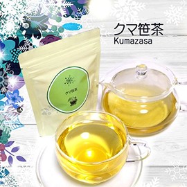 Bear Sasa Tea (Kumazasa, Kumabasa, Bear Sasa, Herbal Tea, Decaffeinated Tea), 0.1 oz (3 g) x 7 Tea Bags (Set of 2)