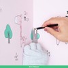 FOSHIO Aluminum Edge Trimming Guide Cutting Template Tool for Right
