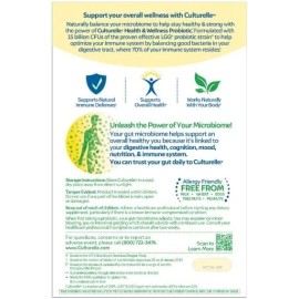 Culturelle Probiotic Capsules 30 Count (Pack of 3)