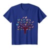 Kids Butterfly Tree - Cute Nature Art Summer Gift T-Shirt