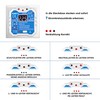 KAIWEETS Socket tester with RCD test and LCD voltage display,
