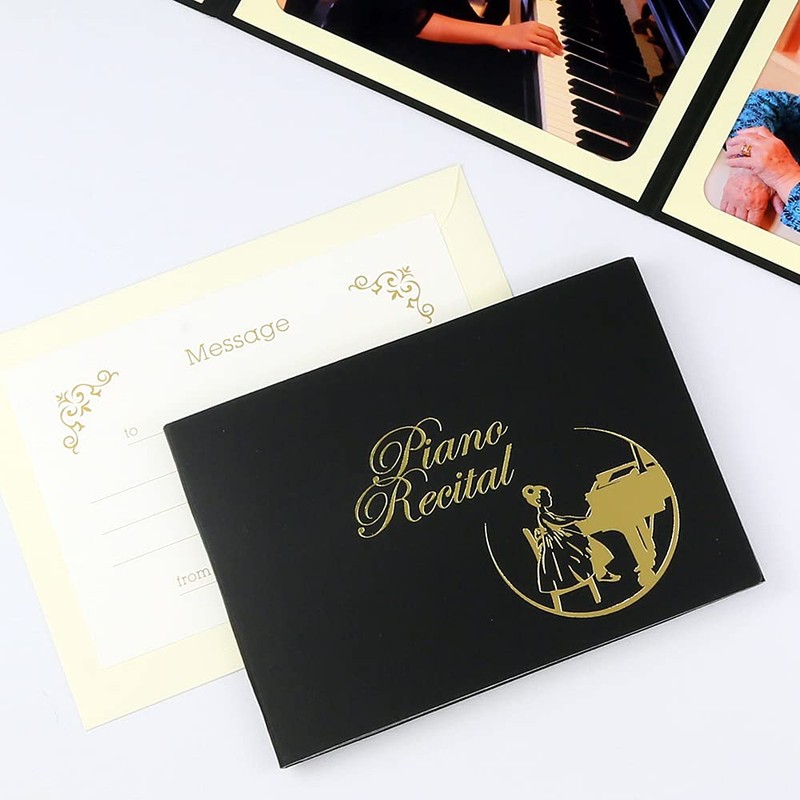 Piano Recital Photo Paper "Piano Recital/Girl" X L 3 Surface Horizontal