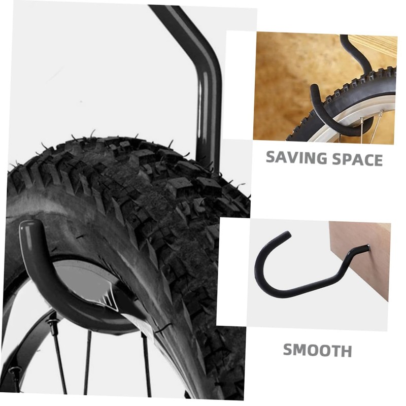 ORFOFE Bike Hangers for Ceiling 6 Pack Garage Bike Hooks