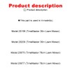 Ohoho 133-8158 Blade Brake Cable Kit Compatible with Toro 30"