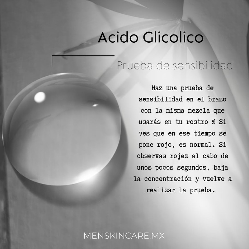 Ácido Glicólico para Peeling Facial (20% + Gel neutralizador post