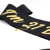 FASOTY 21st Birthday Baddie Sash - I'm 21 Baddie! Gold