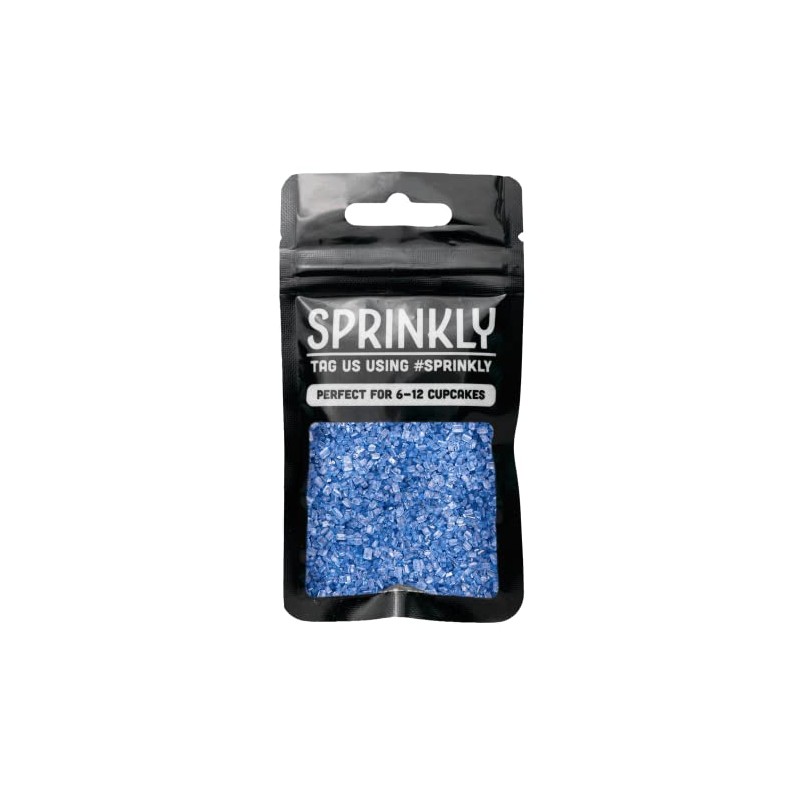 SPRINKLY - Sugar Crystals - Blue - 30g