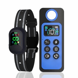 WITPAW Dog Training Collar with 4 Training Modes, 4900Ft Remote Electronic Dog Shock Collar, Electric Shock Collar for Small Medium Large Dogs