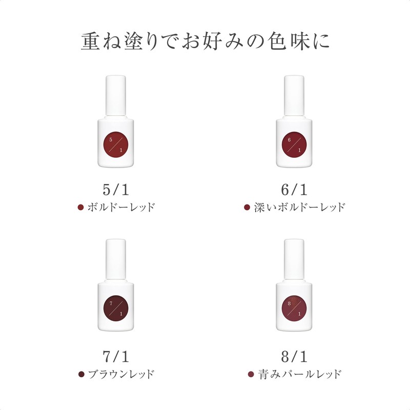 uka Nail Color, Red Study One, 3/1, 0.3 fl oz