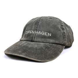 Vivian Flytrap Unisex Copenhagen Washed Embroidered Dad Baseball Cap, Washed Black, Unit size